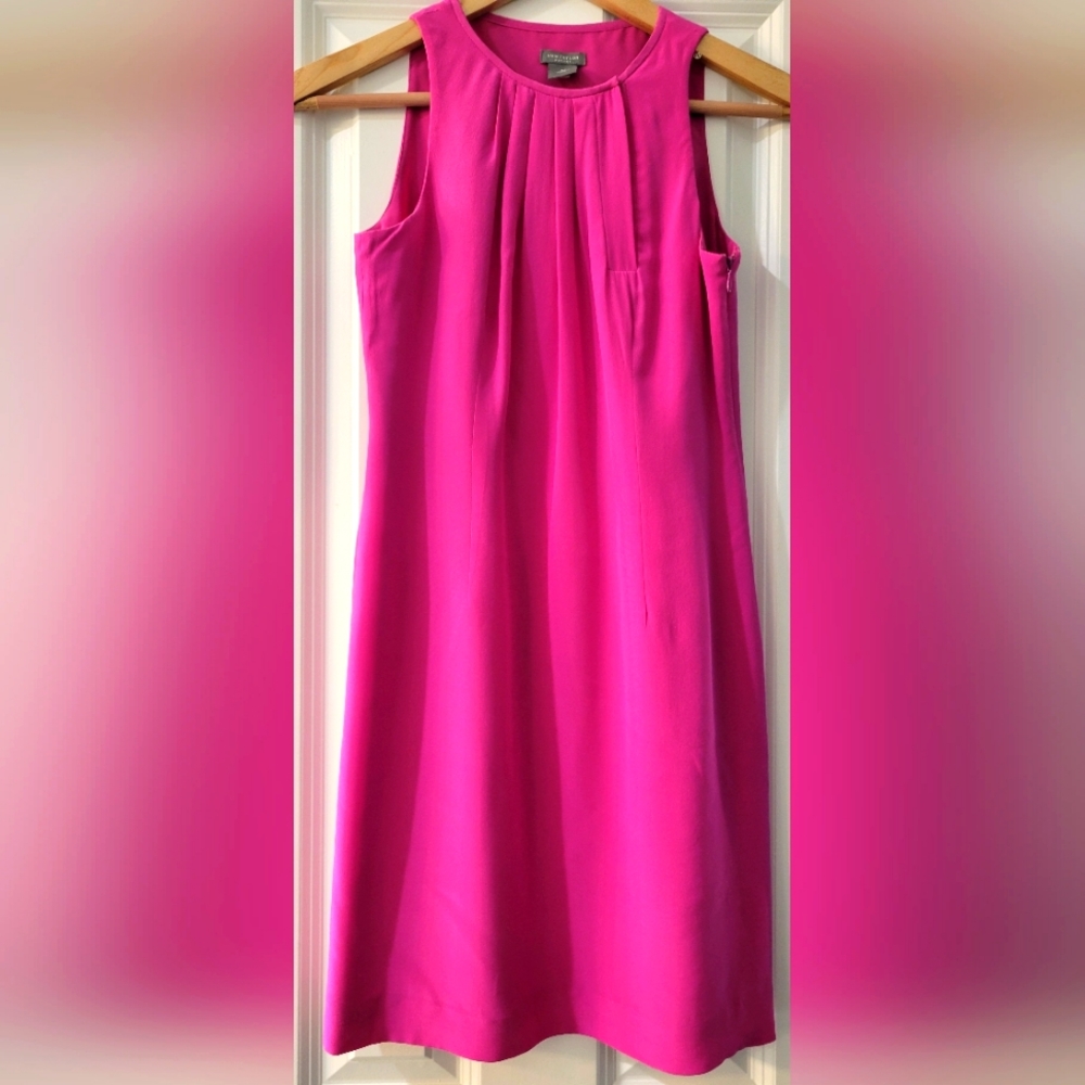 Ann Taylor silk Sheath dress